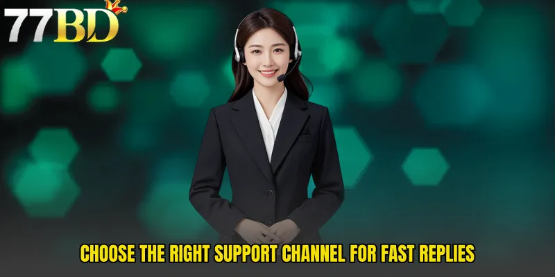 Choose The Right Support Channel For Fast Replies