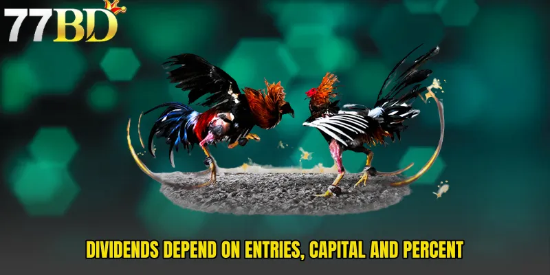 Dividends Depend On Entries, Capital And Percent