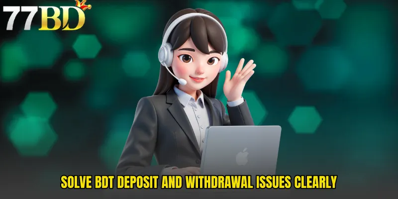 Solve BDT Deposit And Withdrawal Issues Clearly